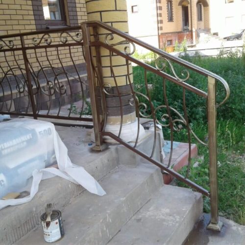 Кованые перила