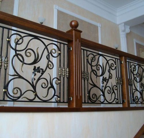 Кованые перила